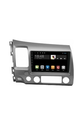Honda Civic Fd6 2006-2012 9'' 6gb Ram 128gb Hafıza 8 Çekirdek Carplay Kamera Android Multimedya