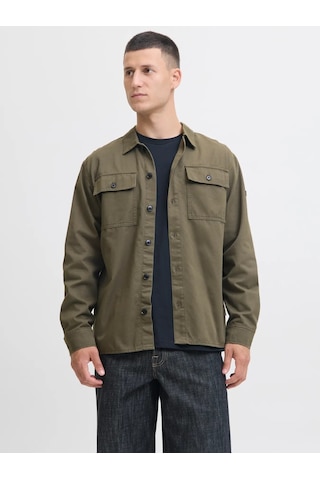 Jack&jones Jcogrid Classic Erkek Gömlek 12284219 Yeşil