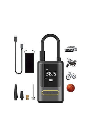 Kablosuz Oto Araç Mini 4000mah 150 Psı Işıklı Oto Hava Kompresörü Ka-760 5545