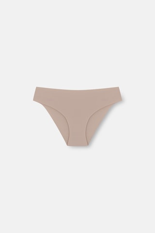 Suwen 3lü Invisible Lazer Kesim Normal Bel Slip Külot St00546011444 Ten / Kahve / Gül Rengi