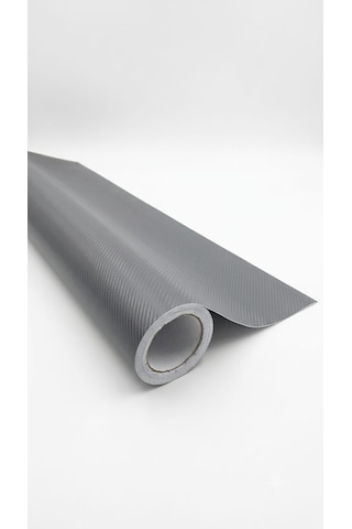 Karbon Kaplama Folyosu 3 D Carbon Folyo Koyu Gri