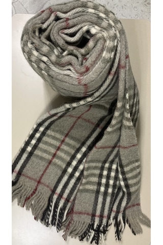 Gençev Home &Selin& %100 Saf Yün Scotch Battaniye Battal Boy Çok Renkli