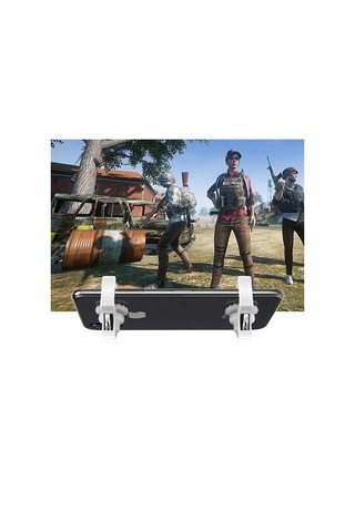 One Paır Profesyoenel Joystıck Pubg Oyun Ateşleyıcı Aparat 2Adet