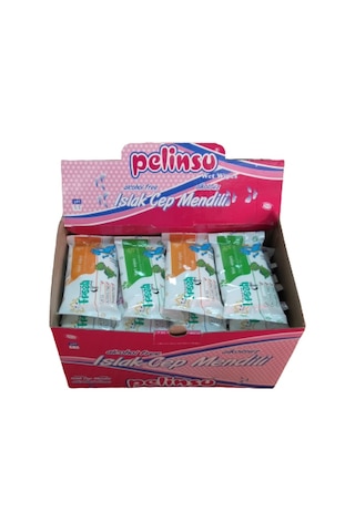 Pelinsu Islak Cep Mendili 15 X 36 Paket Pelinsu Islak Cep Mendili 15 X 36 Paket