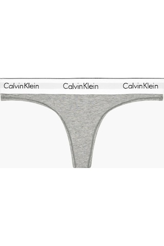 Calvin Klein Kadın Marka Logolu Elastik Bantlı Günlük Kullanıma Uygun Gri Külot 0000f3786e 020 Gri1