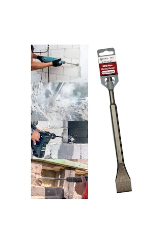 Sds-plus Düz Keski Ucu 14x250x40 Mm Beton Ve Duvar İçin Kırma Ve Kanal Açma Ucu