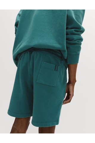 Marks & Spencer Pamuk Karışımlı Pijama Şortu T07003589 Yeşil