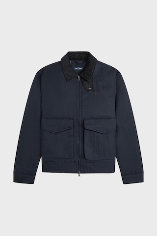 Fred Perry Regular Fit Kadife Yaka Mont Unisex Mont J3316 608 Lacivert