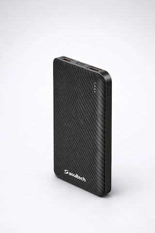 Soultech Carbon 10.000 Mah Powerbank Hızlı Şarj Ve Taşınabilir Güç Çok Renkli