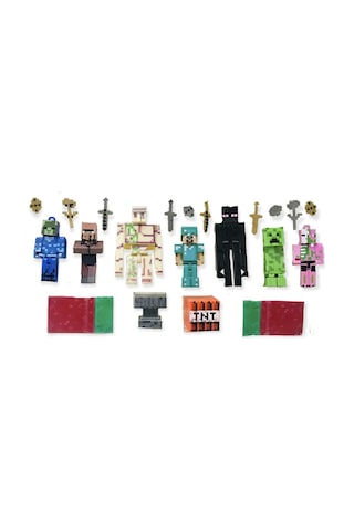 Minecraft Oyuncak Figürleri 21 Parça