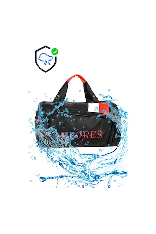 Galb Leather Sc-11-0005 Telefon Ve Cuzdan Gozlu 1.kalıte Full Astar Elite Nova Bag Silindir Spor Canta 24l Siyah