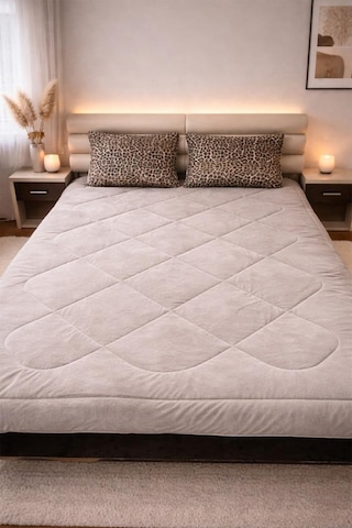 Leopar Wellsoft 195x215 Cm Çift Kişilik Yorgan Takımı Çok Renkli