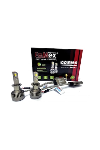 H1 Led Far Xenon Led Headlight Femex Cosmo Plus