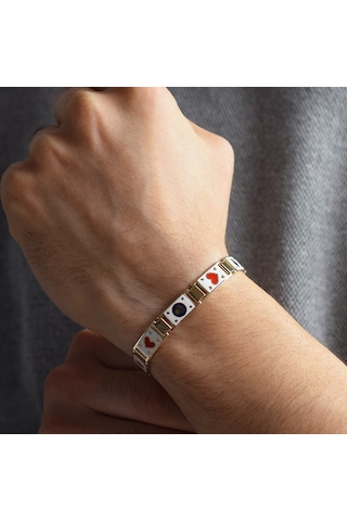 King Royal Charm Altın Bileklik