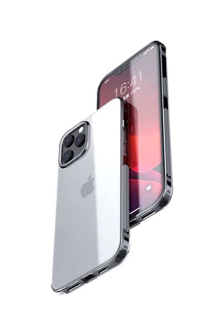 Apple Uyumlu iPhone 12 Pro Kılıf Zore Imax Silikon-Renksiz