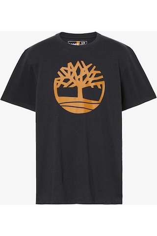 Timberland Tree Logo Short Sleeve Erkek Siyah T-shirt Tb0a2c2rp561 Siyah