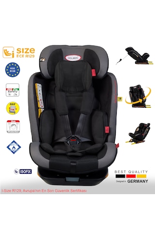 Holmer Kids Maxi Protect Aero 3D 360° Dönebilir Isofix 0  -  36 KG Oto Koltuğu