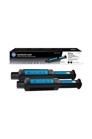 Hp 103Ad W1103Ad Siyah Toner 2Lı Paket