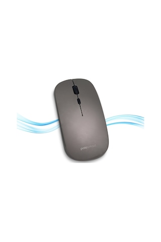 Polosmart PSWM13 Hybrid Bluetooth & Kablosuz Şarj Edilebilir Optik Mouse
