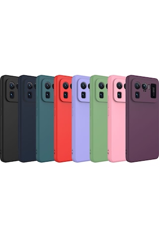 Xiaomi Mi 11 Ultra İle Uyumlu Kılıf İçi Kadife Lansman Tasarım Telefon Kılıfı Kapak