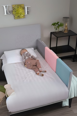 Miralay Yeni Nesil Yatak Bariyeri 50 x 40 Gri Yıldız 3 Adet