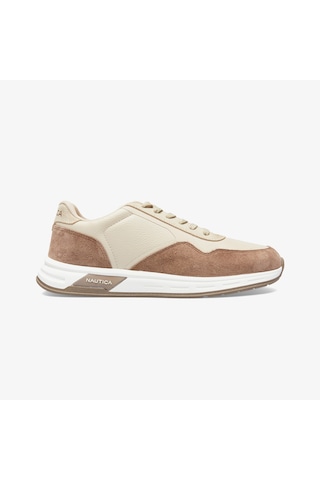 Nautica Erkek Bej Sneaker Renk Bloklu Nt519t Bej