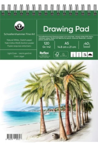 Drawing Eskiz Defteri 120 Gr. A5 40 Yp Bianyo Dereceli Kalem Siyah Rulo Kalemlik 24 Kalem Bölmeli