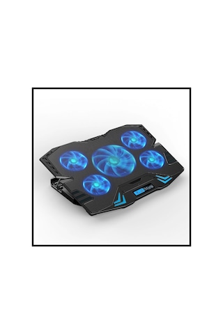 Dexım Dna003, 5ad Fan, 10"-17" Notebook Soğutucu, 5 Kademeli Stand, 5 Farklı Program, Ayarlanabilir Çok Renkli