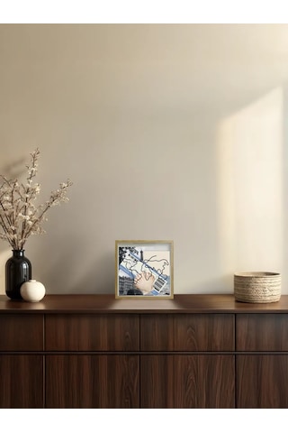 Moon Lotus Bd-167 Anı Eşyaları Çerçevesi, 15x15 Cm, Ahşap 278959693