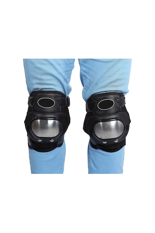Konesam Motosiklet Off-road Knee Protector Seti - Çelik Malzeme, Konforlu, Soluklu, Hızlı Kaldırma Kordonu Ve Ergonomik Tasarım 2 Adet