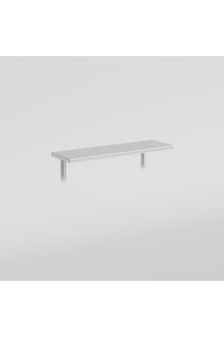 Kenzlife Petek Üstü Raf Dresuar Feng Şui Byz 040 15 Tekli Kitaplık Duvar Rafı 040 Cm Uzunluk Beyaz