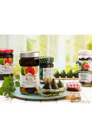 Antalya Reçelcisi Yeşil İncir Reçeli 380 G