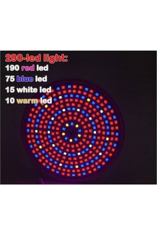 Bitki Yetiştirme Lambası Full Spektrum 290 Led
