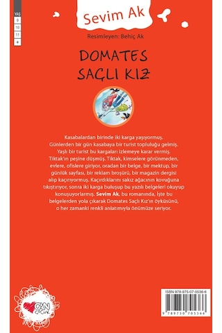 Domates Saçlı Kız - Sevim Ak - Can Çocuk Yayınları