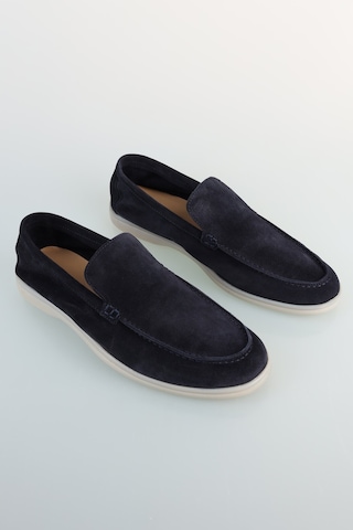 Bisse Erkek Süet Loafer Lacivert Ayakkabı Ayk25y25003 D39