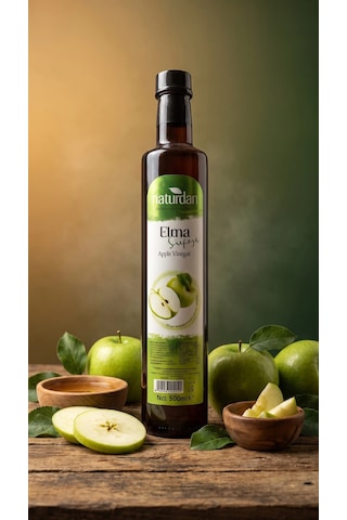 Yeşil Elma Sirkesi 12x500ml