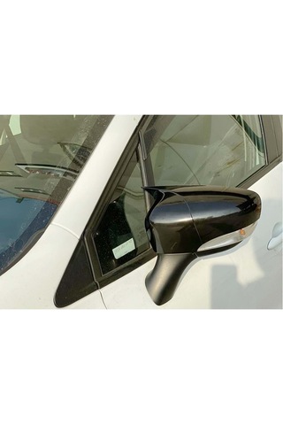 Renault Clio 4 Batman Yarasa Ayna Kapağı Piano Black / 2012-2019