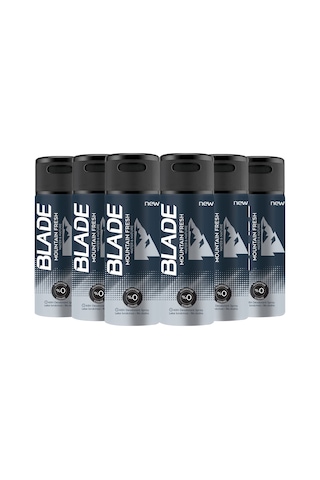 Blade Mountain Fresh Deodorant 6 x 150 ML