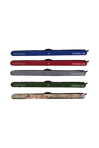 Thermobag Fishing Bazuka Kamış Çantası Tek Fermuar 165 Cm Kırmızı