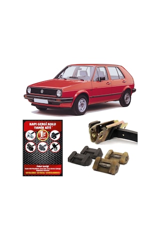 Barrer VW Golf MK2 Kapı Gergi Kolu (Limitör) Tamir Kiti 1983-1992