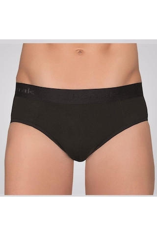 Berrak 1071 Beli Lastikli Pamuk Erkek Külot Slip 6'Lı