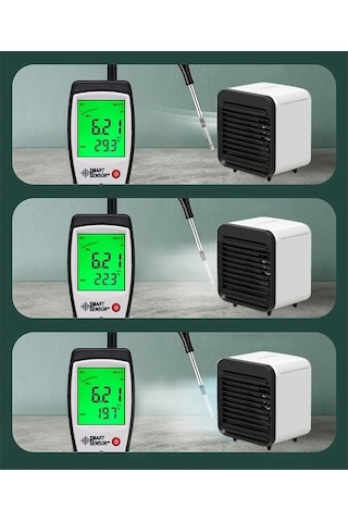 Tongxida Hava Soğutucu Mini Klima Fanı - Gürültüsüz, 3 Hızlı Yeme Ve Ofis Kullanım İçin Nemlendirici