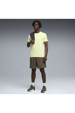 Puma Essentıals Heather Cat Erkek T-shirt 525920-38 Sarı