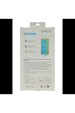 Samsung Galaxy Uyumlu S21 Polymer Nano Ekran Koruyucu 65021944