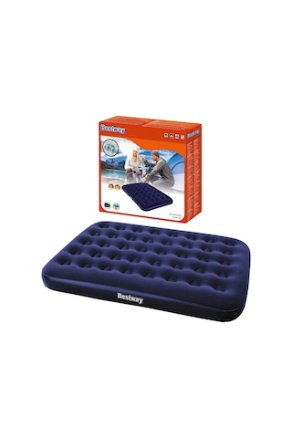 Bestway Pavillo Flocked Blue Çift Kişilik Şişme Kamp Yatak