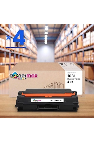 Samsung Ml-2956 Uyumlu Toner Çipli Mlt-d103l 4'lü 2.500 Sayfa