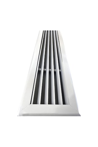 Miss Worble Lineer Şömine Menfezi 30 X 10 Cm Beyaz