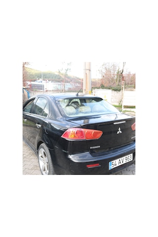 Cappafe Mitsubishi Lancer Arka Cam Üstü Spoyler Parlak 2007-2017