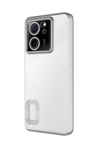 Noktaks - Xiaomi Uyumlu Xiaomi Mi 13t Pro - Kılıf Kamera Korumalı Tatlı Sert Omega Kapak - Rose Gold