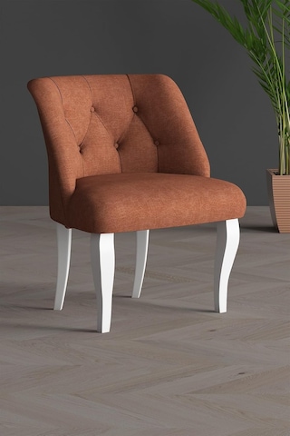 Tr Vinda Çay Seti Koltuk Takımı Salon Balkon Takımı - 2+1+1 Hardal Standart Genel